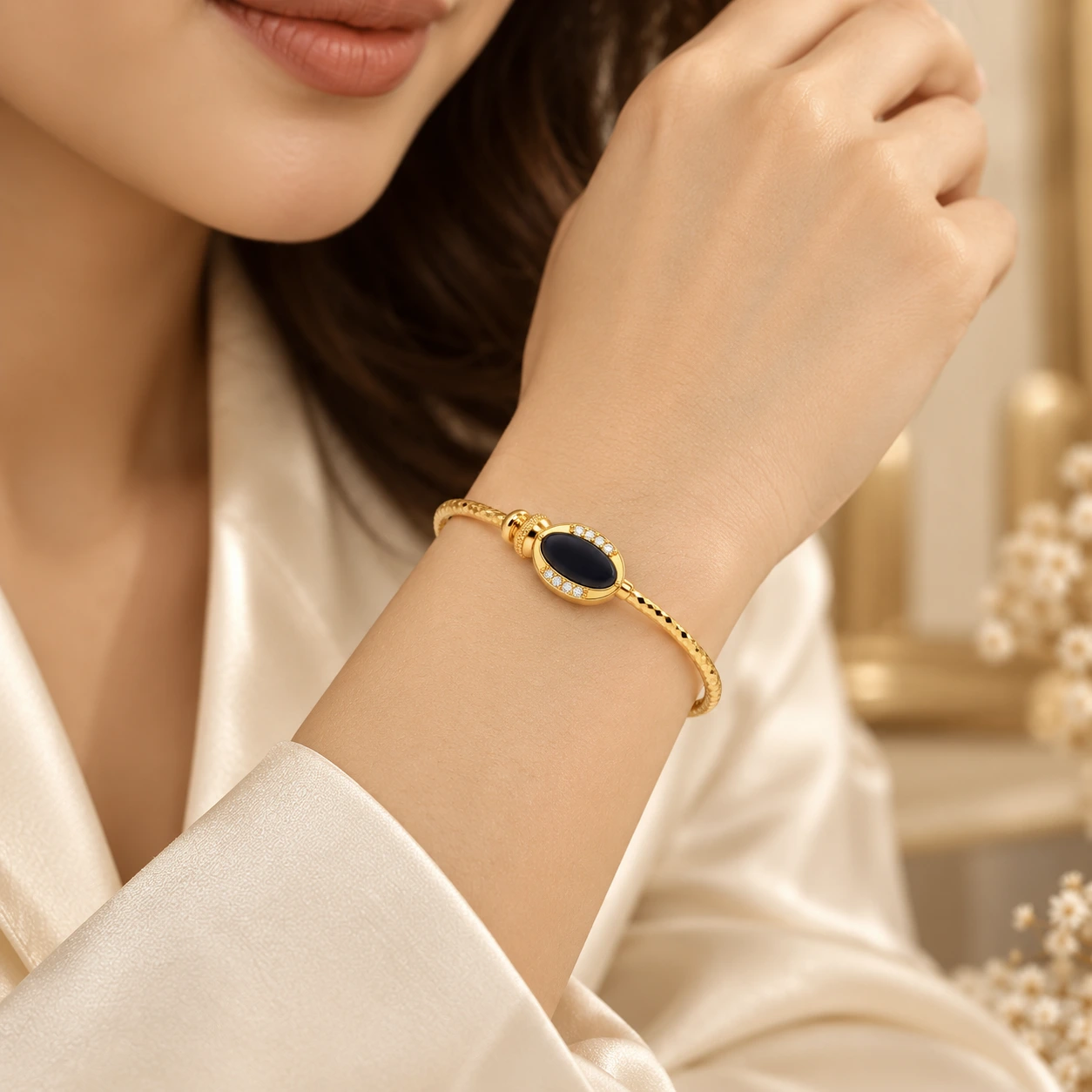 Stylish Adjustable Bracelet For Women & Girls Pack Of 2 Piece (1 Pair)